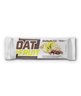 Oat & Fruit barre aux flocons d’avoine - 70 g BIOTECH USA