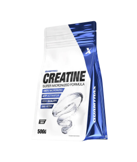 Créatine 100% Monohydrate Micronisée - 500g QUAMTRAX