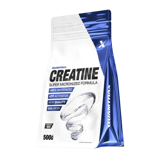 Créatine 100% Monohydrate Micronisée - 500g QUAMTRAX