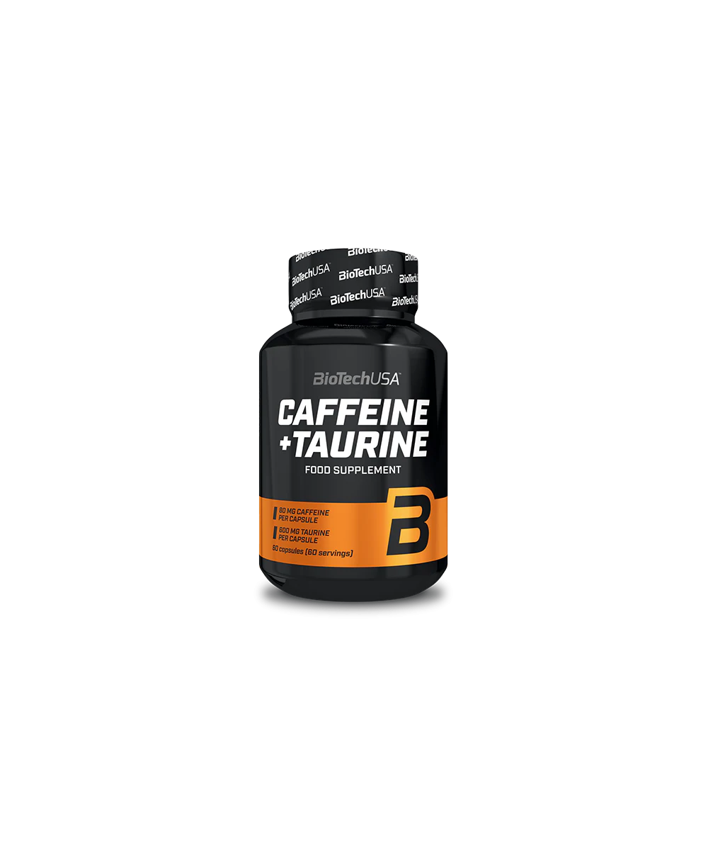 CAFFEIN + TAURINE 60 CAPS BiotechUSA