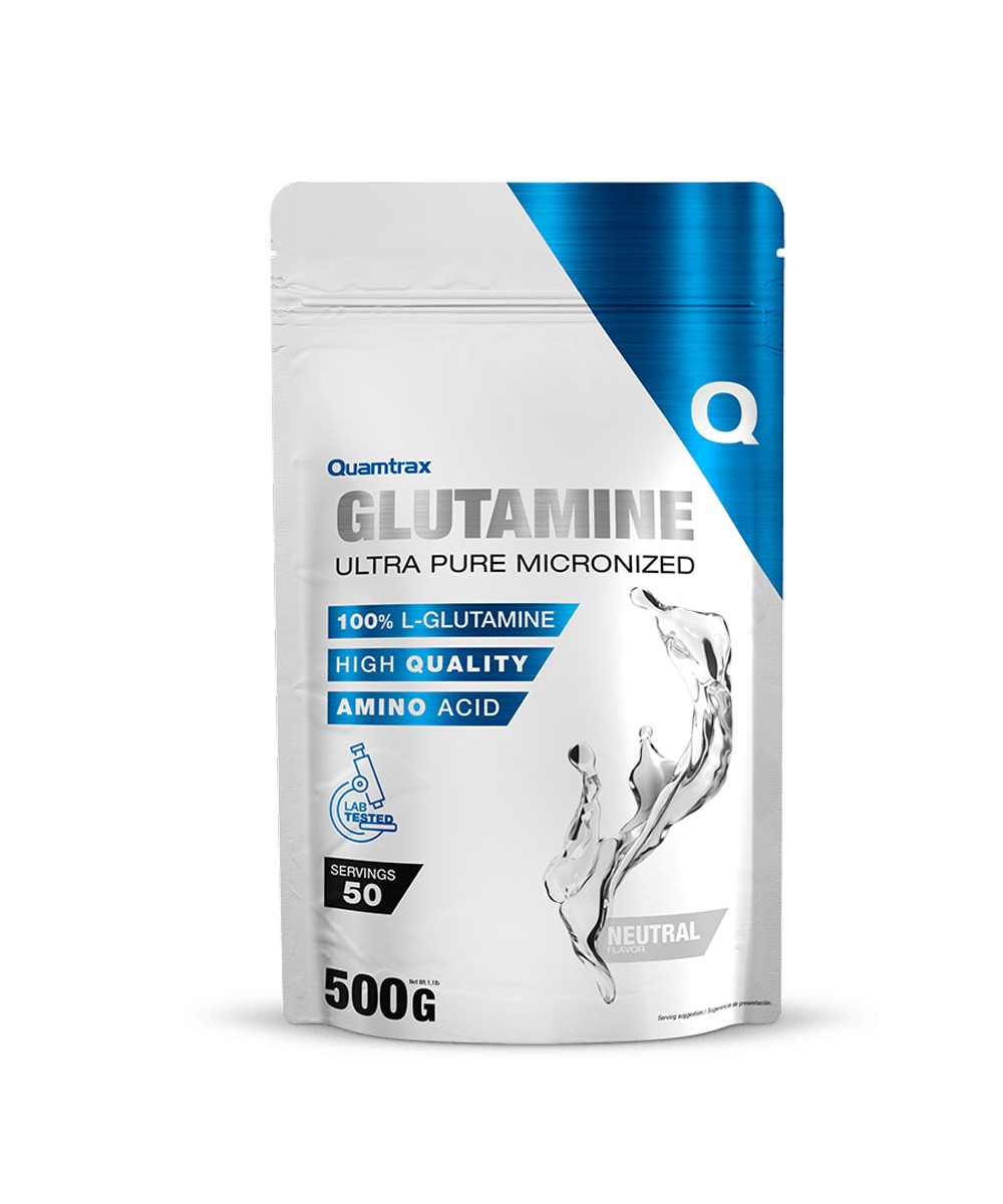 Glutamine 500g Ultra Pure Micronisé Quamtrax