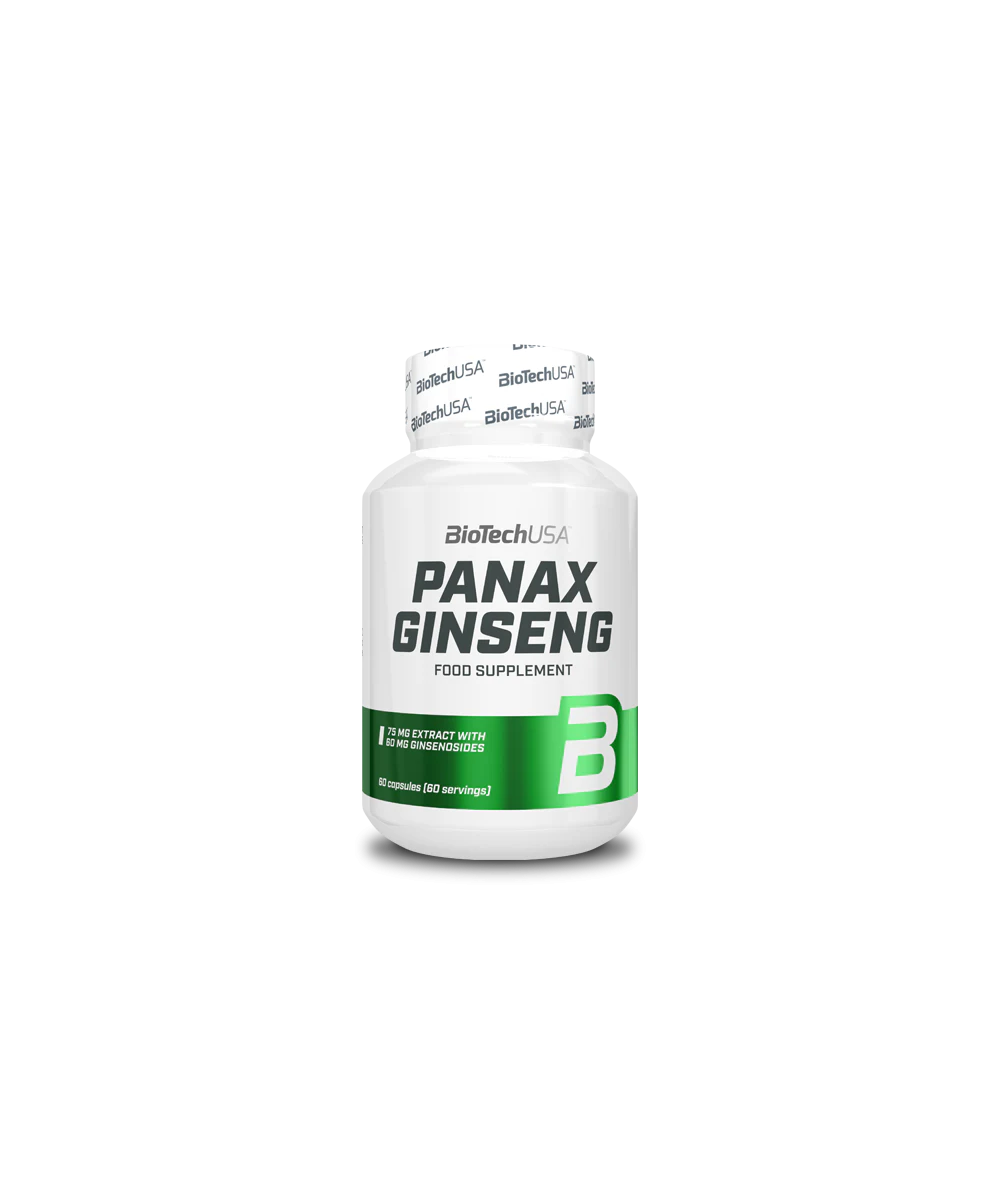 Panax Ginseng 60 caps BiotechUSA