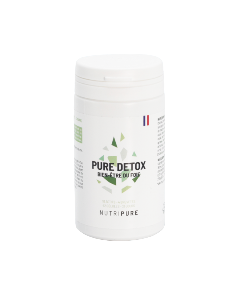 Pure Detox - Bien-être du foie 42 gélules NUTRIPURE
