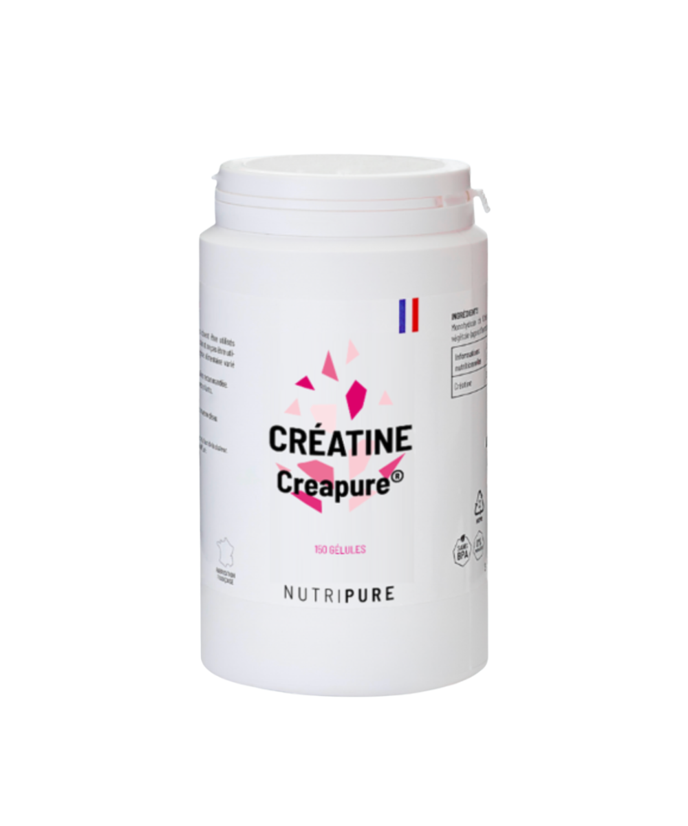 Creatine Creapure® 150 gélules (1 mois) NUTRIPURE
