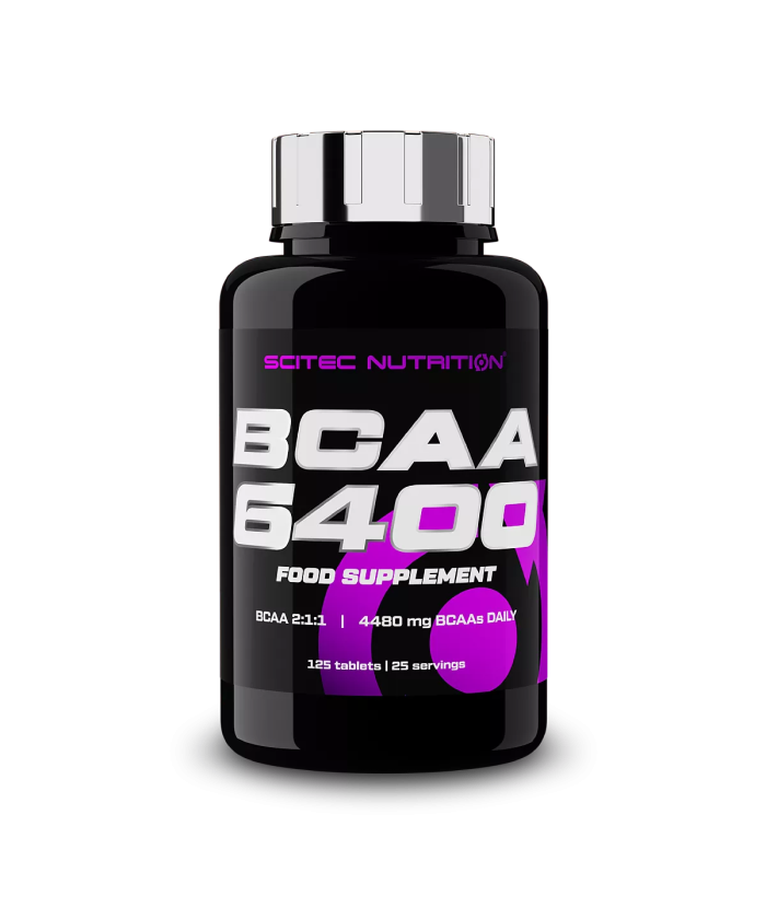 BCAA 6400 125 tabs SCITEC