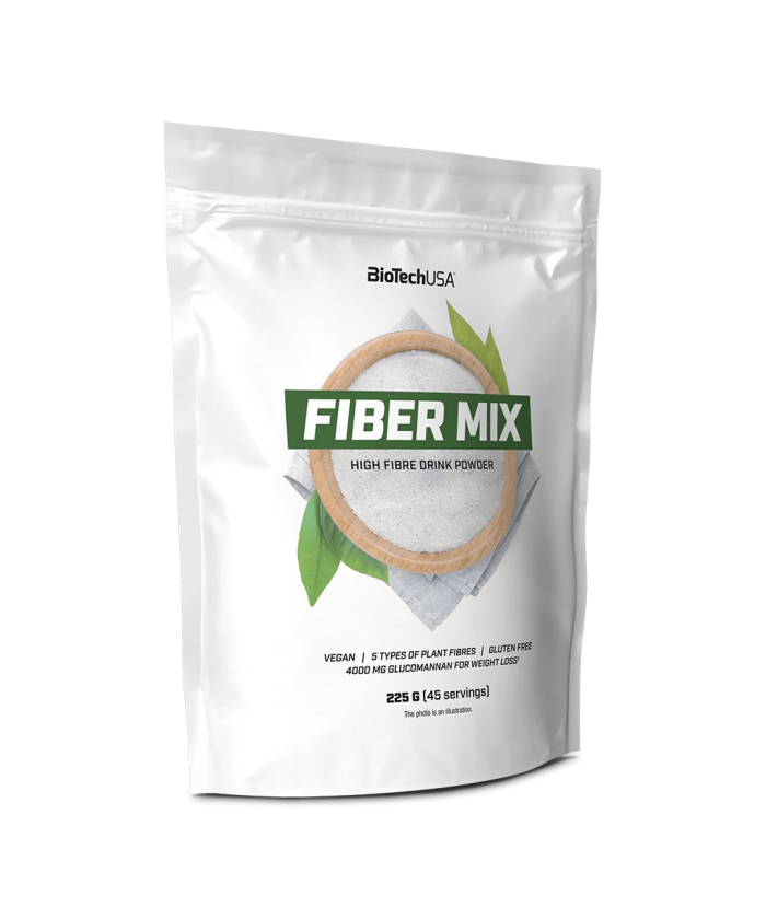 Fiber Mix boisson en poudre - 225 g BIOTECHUSA