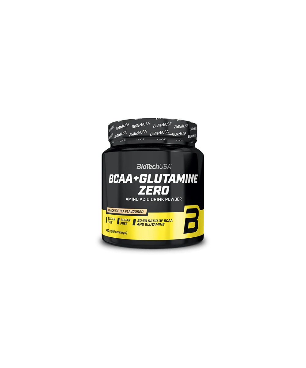 BCAA + GLUTAMINE ZERO BIOTECHUSA 480G