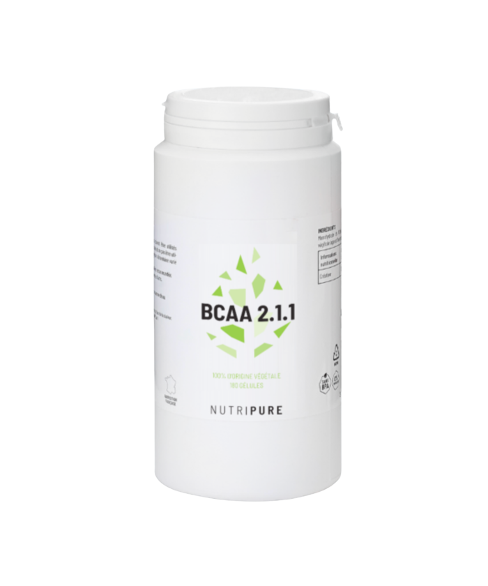 BCAA 2.1.1 180 gélules NUTRIPURE