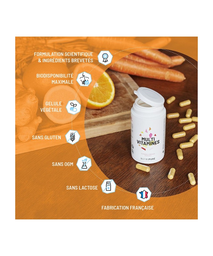 Multivitamines 60 gélules...