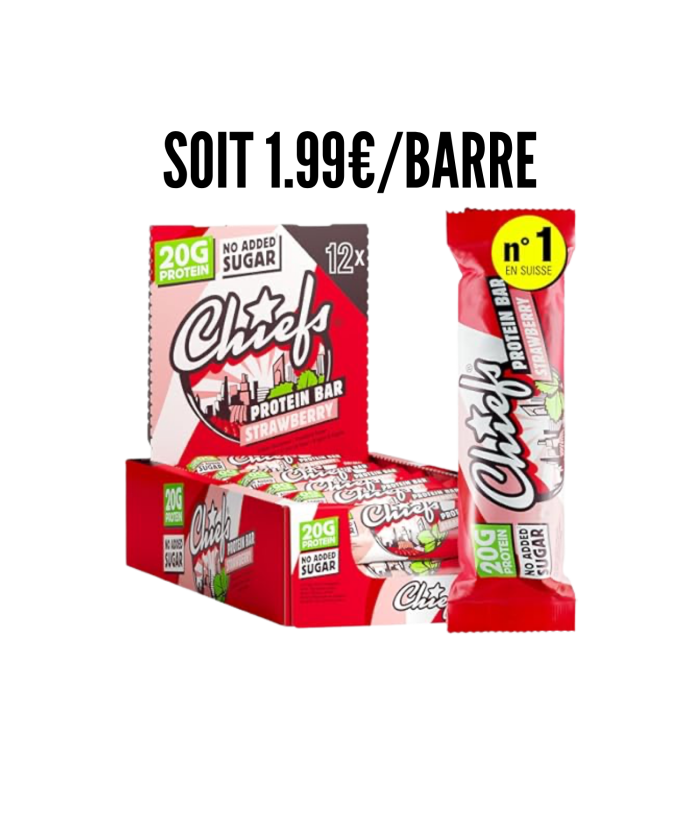 BOITE CHIEFS BARRE PROTEINE