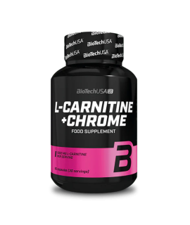 L-Carnitine + Chrome 60 gélules BIOTECH USA