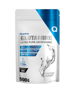 Glutamine Ultra Pure Micronisé - 500g QUAMTRAX