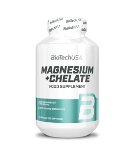 Magnésium + Chelate 60 caps BiotechUSA